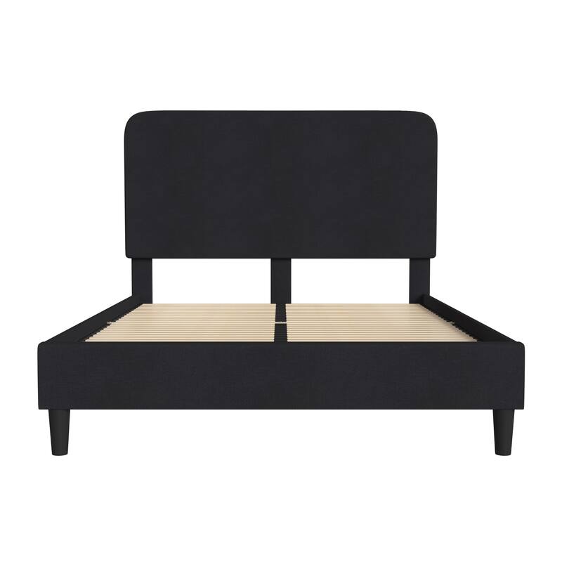 Upholstered Platform Bed with headboard