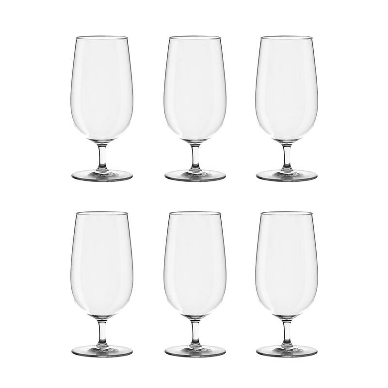 Abode Homewares by TarHong Montana Water Goblet, 21 oz. Set of 6