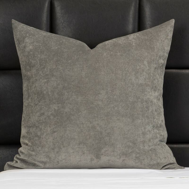 Mixology Padma Washable Polyester Throw Pillow - 30 x 30 - Smoke