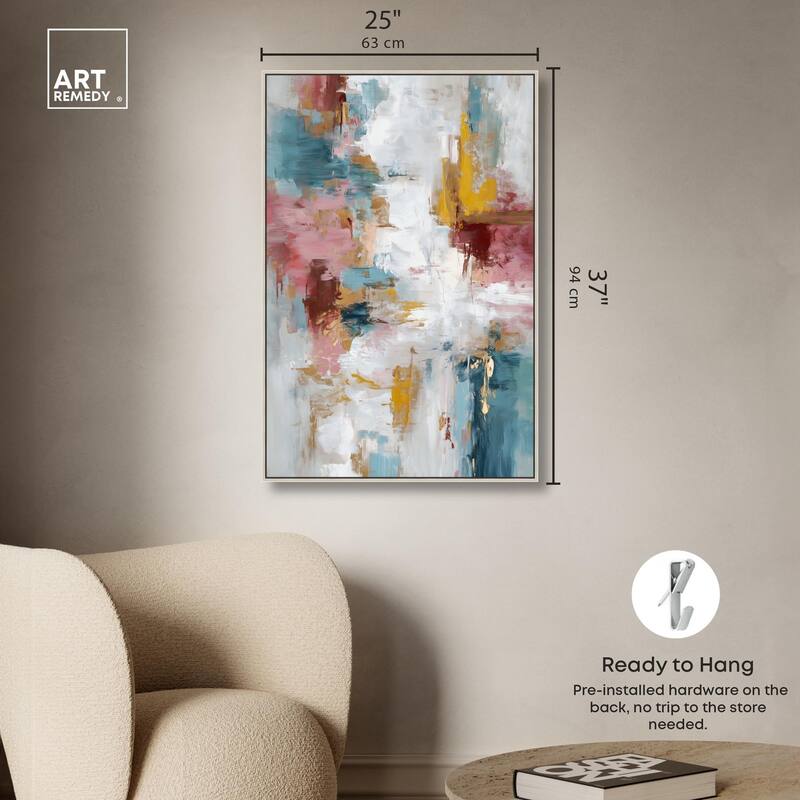 Warmth and cool II Canvas by Art Remedy
