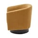 preview thumbnail 122 of 186, Modern Upholstered Barrel Chair Swivel Accent Chair for Living Room