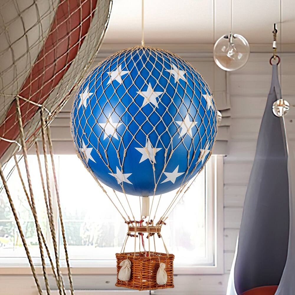 Authentic Models Nadeth Hot Air Balloon in Blue