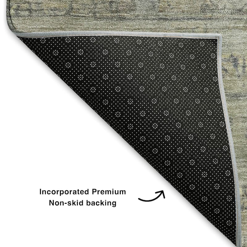 Premium Washable Super Soft Vintage Traditional Mayfield Rug