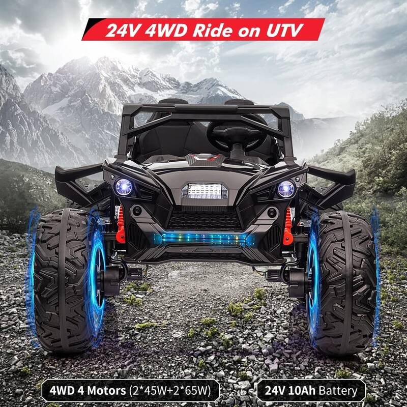 24V 10Ah 2 Seaters Ride on UTV with Remote Control