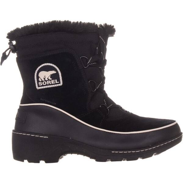 Shop Sorel Tivoli Ii Winter Boots Black Light Bisque Free