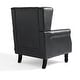preview thumbnail 75 of 76, Button-Tufted Accent Chair Wingback Armchair - 38"H