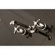 preview thumbnail 9 of 13, French Country 3-Hole Wall Mount Roman Tub Faucet