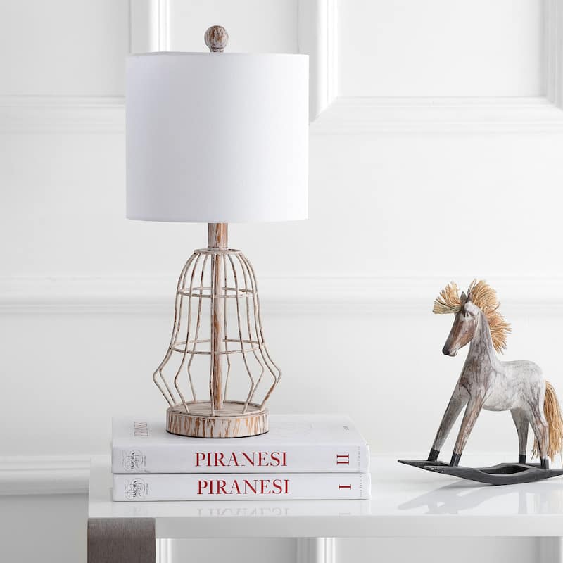 SAFAVIEH Lighting Aile 20-inch LED Table Lamp - 10"x10"x20" - 10Wx10Dx20H