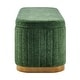 preview thumbnail 5 of 27, NPD Furniture Clinton Chenille Storage Bench