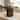 47" Round Dining Table for 4-6, Modern Farmhouse Kitchen Dinner Table with Fluted Base - 47.2" W x 47.2" D x 29.9" H