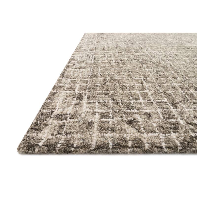 Alexander Home Nile Medallion Damask 100% Wool Hand Hooked Rug