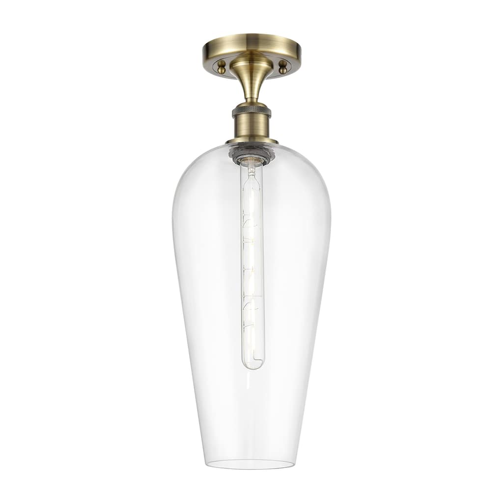 Innovations Lighting 516-1C-20-8 Chelsea Semi-Flush Chelsea 8" Wide