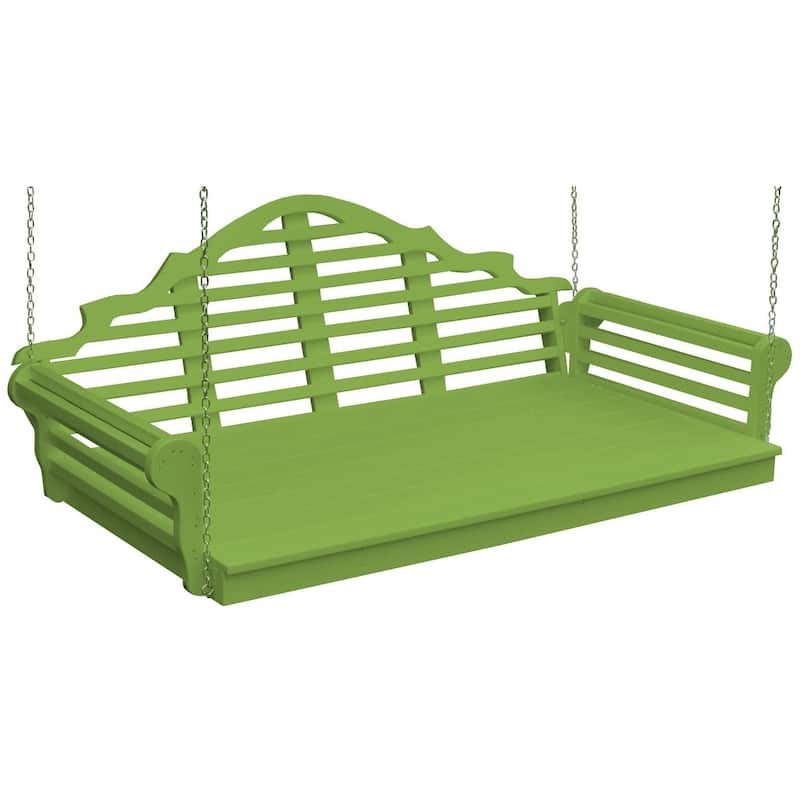 Poly 6' Marlboro Swingbed - Tropical Lime