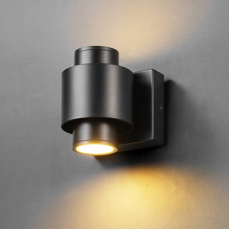 Globe Electric 91009560 6" Tall LED Outdoor Wall Sconce