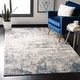 preview thumbnail 1 of 12, SAFAVIEH Invista Monserrat Contemporary Abstract Rug 4' x 6' - Grey/Blue