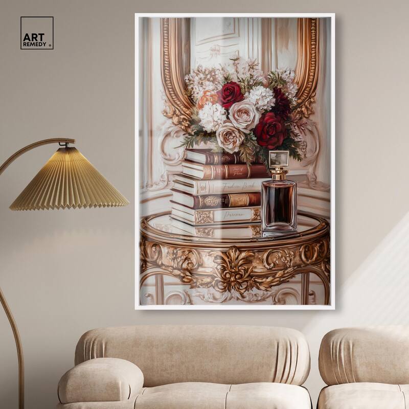 Lovely Mirror Glam Books Shadowbox by Art Remedy