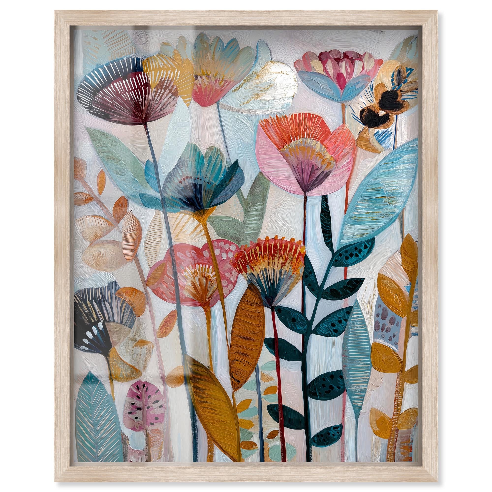 Garden III Bathroom Wall Decor Shadowbox Print by Art Remedy