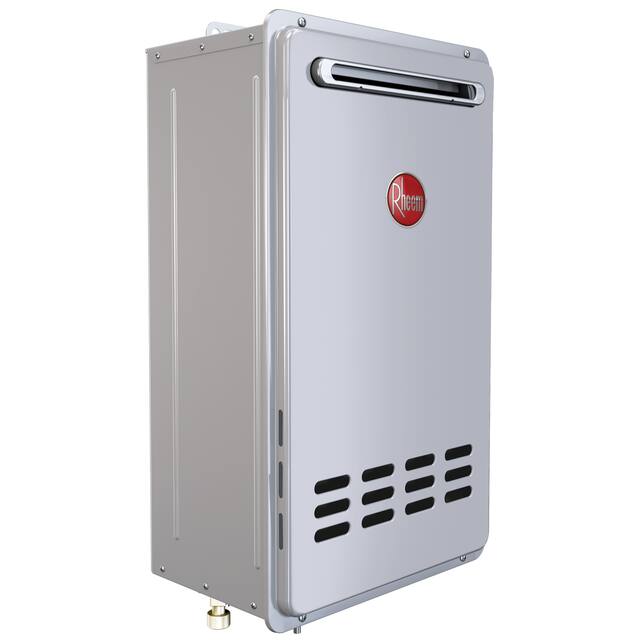 Rheem Non-Condensing 8.4GPM Outdoor Natural Gas Tankless Water Heater - 14x10x26