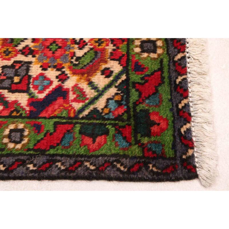 ECARPETGALLERY Hand-knotted Andelz Red Wool Rug - 3'3 x 4'9
