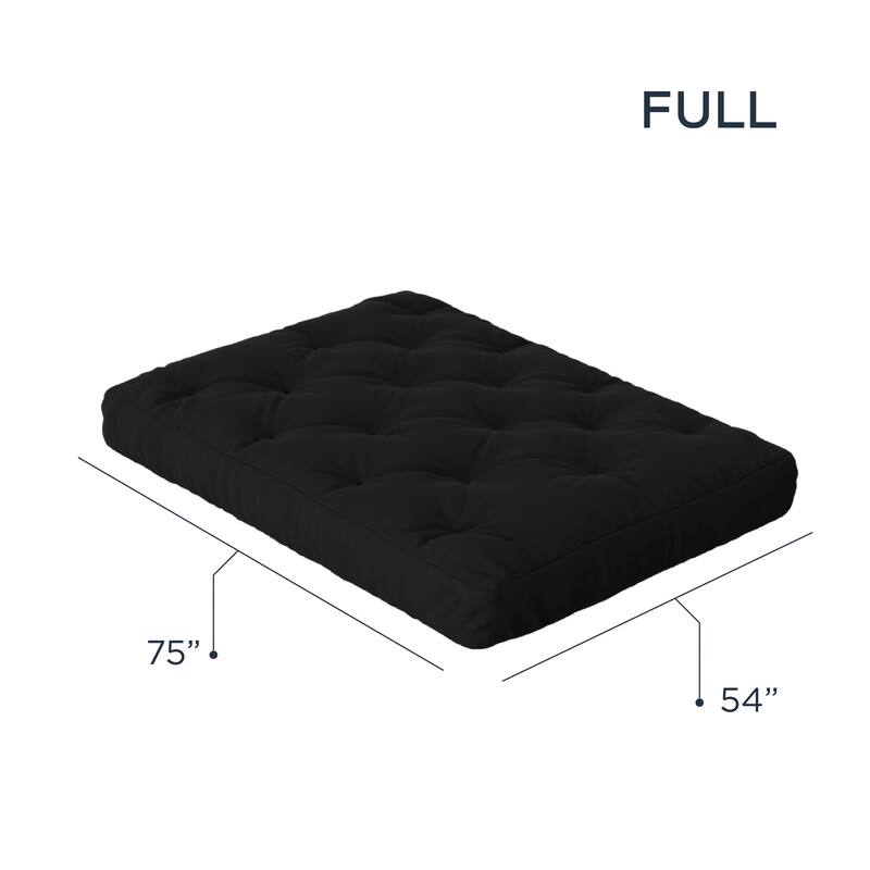 Loosh Home 12" Canvas Futon Mattress
