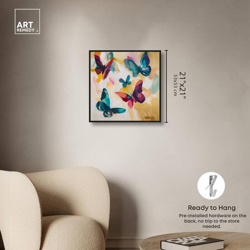 Wings in Waltz I Canvas by Art Remedy