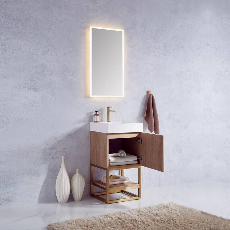 Miseno MV789018 Alistair 18" Free Standing Single Basin Vanity Set