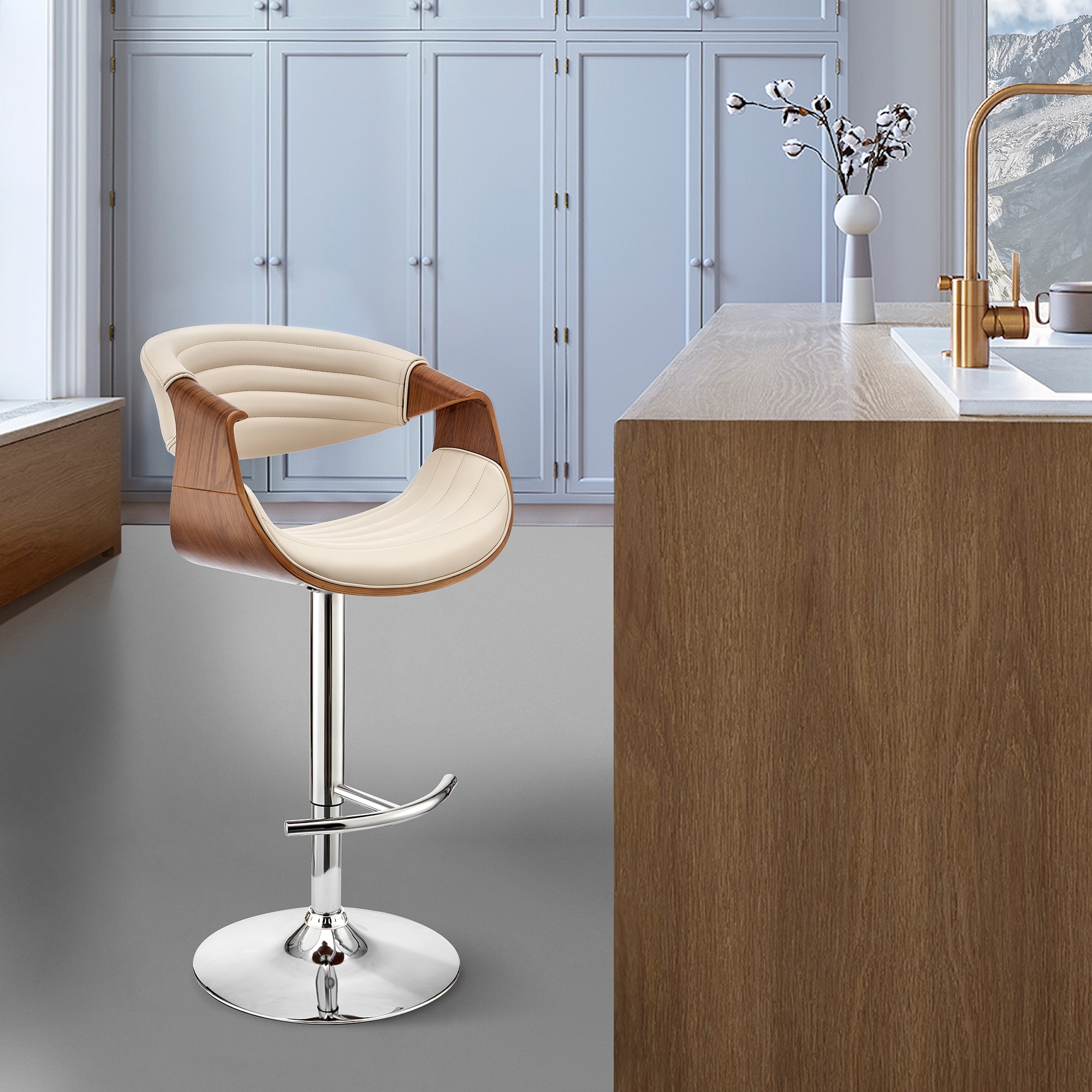 Colby swivel adjustable store height bar stool