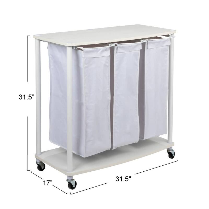 Household Essentials 3-Bag Laundry Sorter