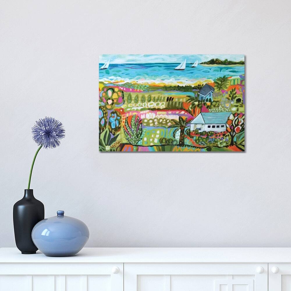 iCanvas "Nautical Whimsy III" by Karen Fields Canvas Print