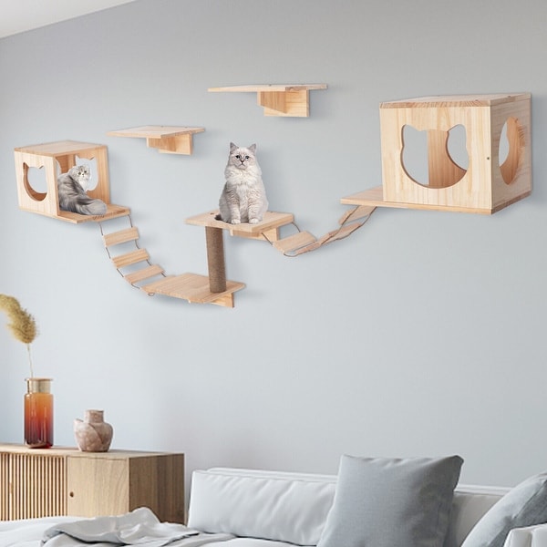 Cat store floating bed