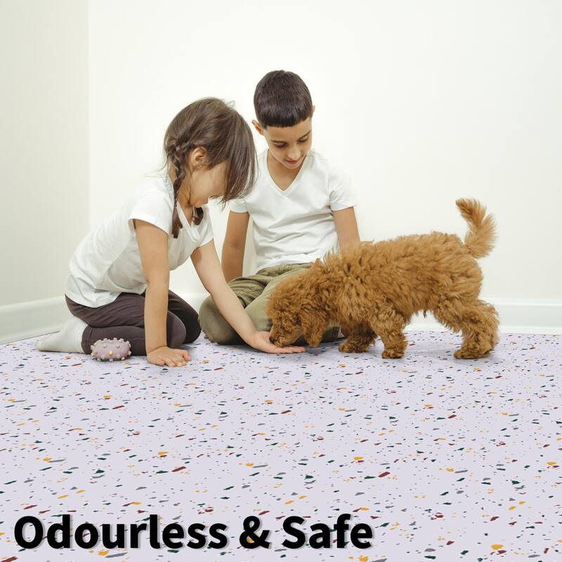 Art3d 12"x12" Self-adhesive Vinyl Flooring, 30 Pieces per Box Total Cover 30 Sq.Ft.