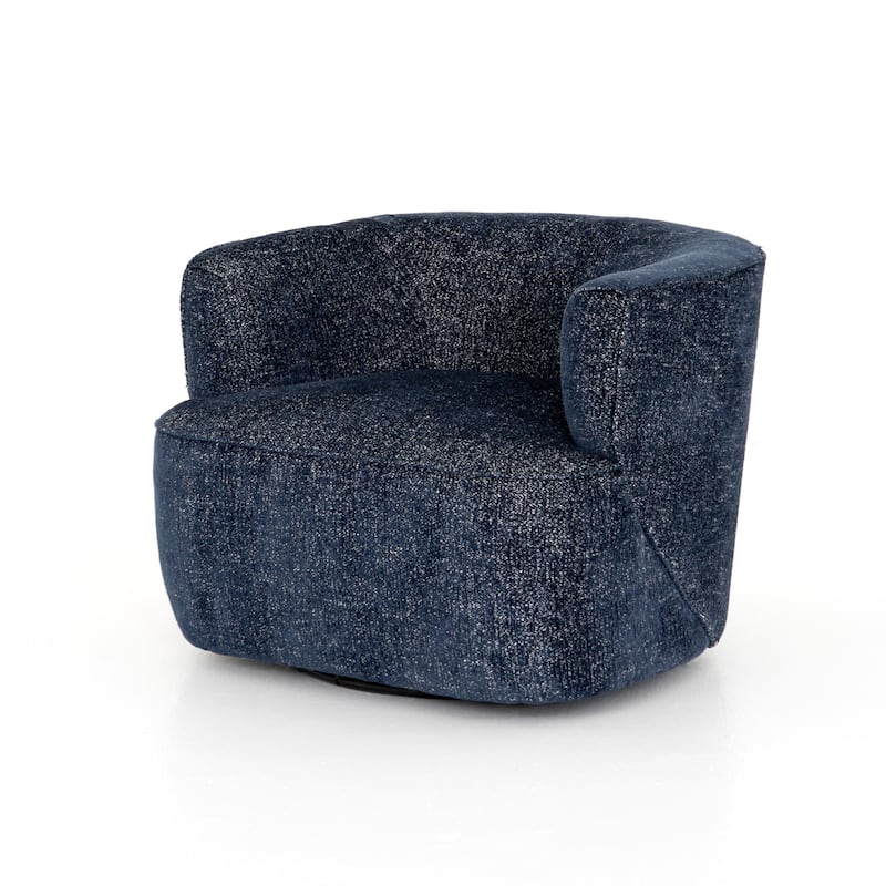 Haven Home Skooter Swivel Chair - Comal Azure