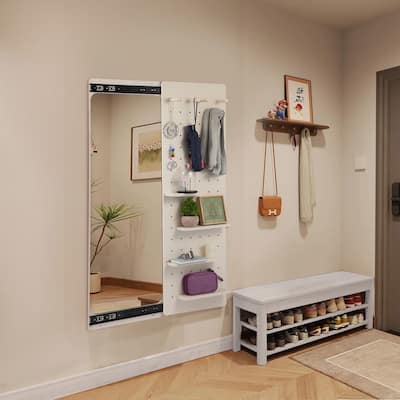 Multifunctional Wall Mounted Full-Length Mirror