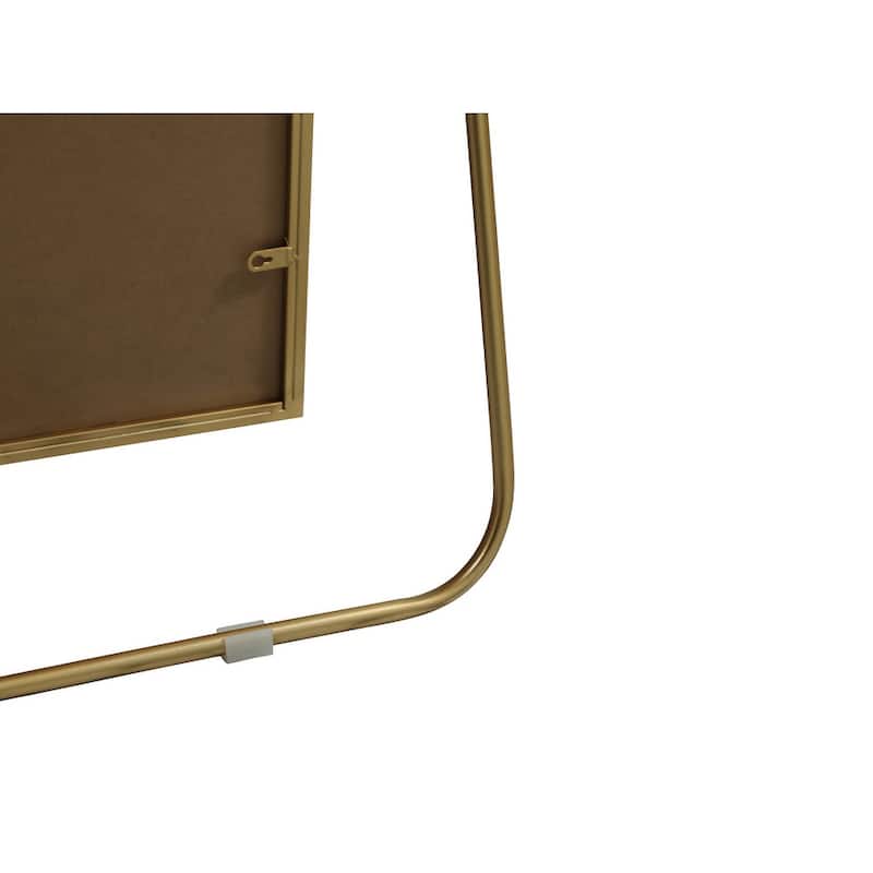 Indigo Home Metal Frame Rectangle Full Length Mirror 30x72 Inch