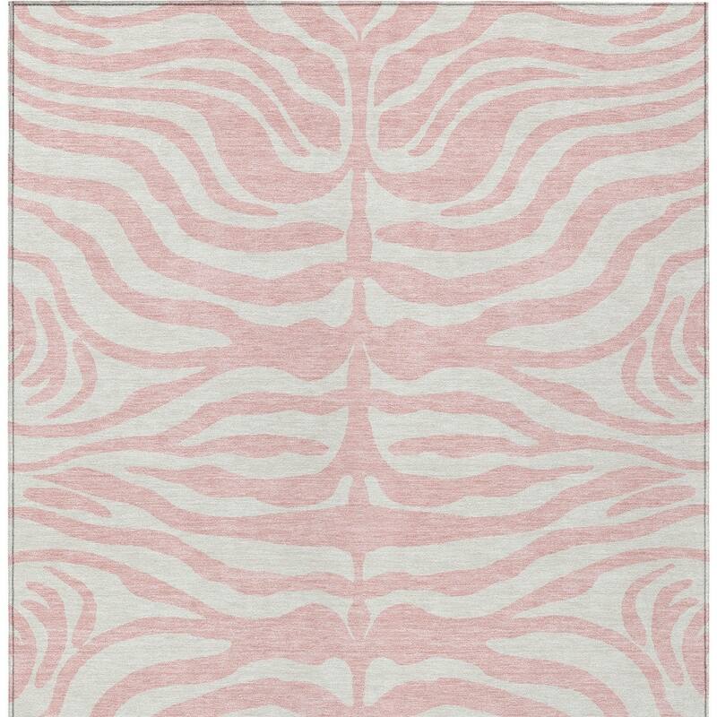 HomeRoots Animal Print Transitional Rectangle Outdoor Rug