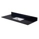 preview thumbnail 15 of 24, Altair Feltre Bathroom Vanity Countertop in Imperial Black Finish