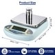 preview thumbnail 1 of 5, Lab Scale 500gx0.01g, High Precision Electronic Analytical Balance Sensitive, - Light Blue Light Blue