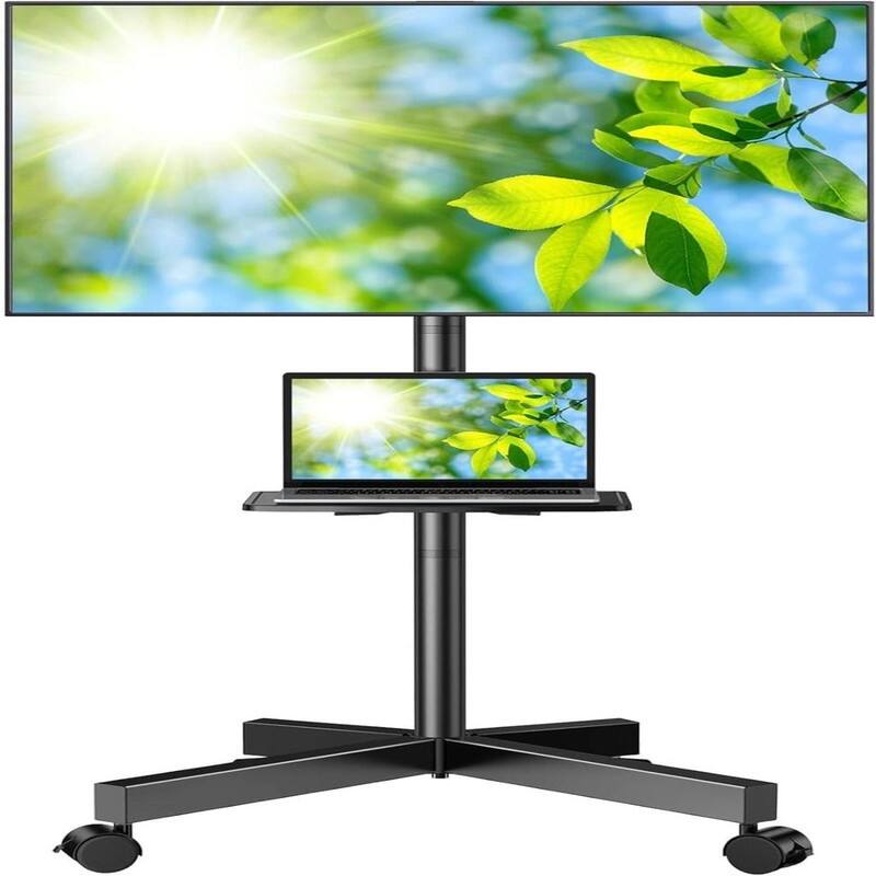 Mobile TV Stand - Black