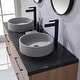 preview thumbnail 35 of 78, Trento Bath Vanity with Sintered Stone Top with Concrete Sink (C)