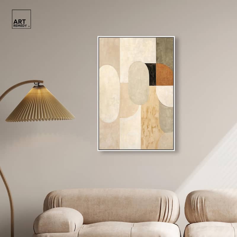 Overlapping Planes II Canvas by Art Remedy