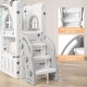 preview thumbnail 14 of 31, 8-in-1 Toddler Indoor Playground with Slide Baby Slide Playset for Toddlers Ages 1-3 Outdoor Play