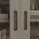 preview thumbnail 11 of 29, Vintage TV Cabinet Buffet Cabinet Entertainment Center Gray Brown