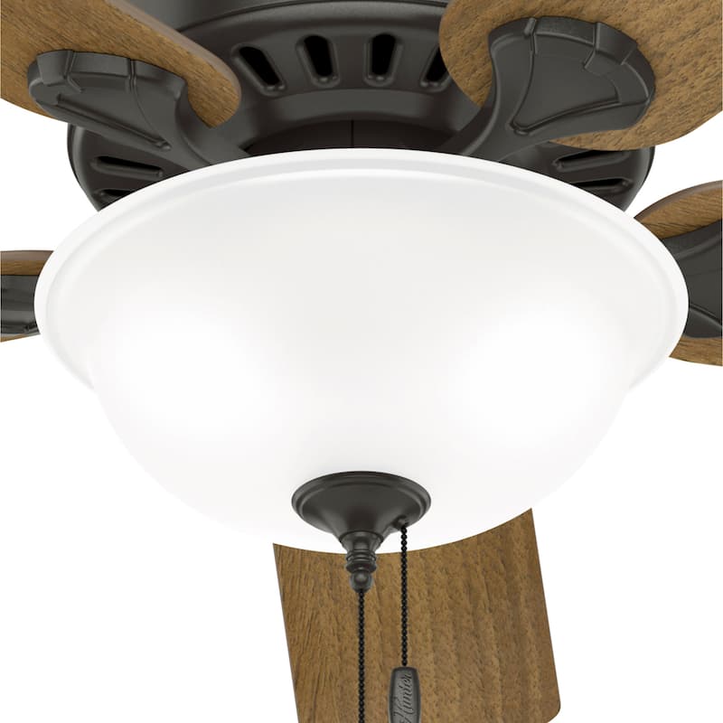 Hunter 52" Pro's Best Traditional Ceiling Fan with LED Light Kit and Pull Chain - DC Motor - ENERGY STAR!