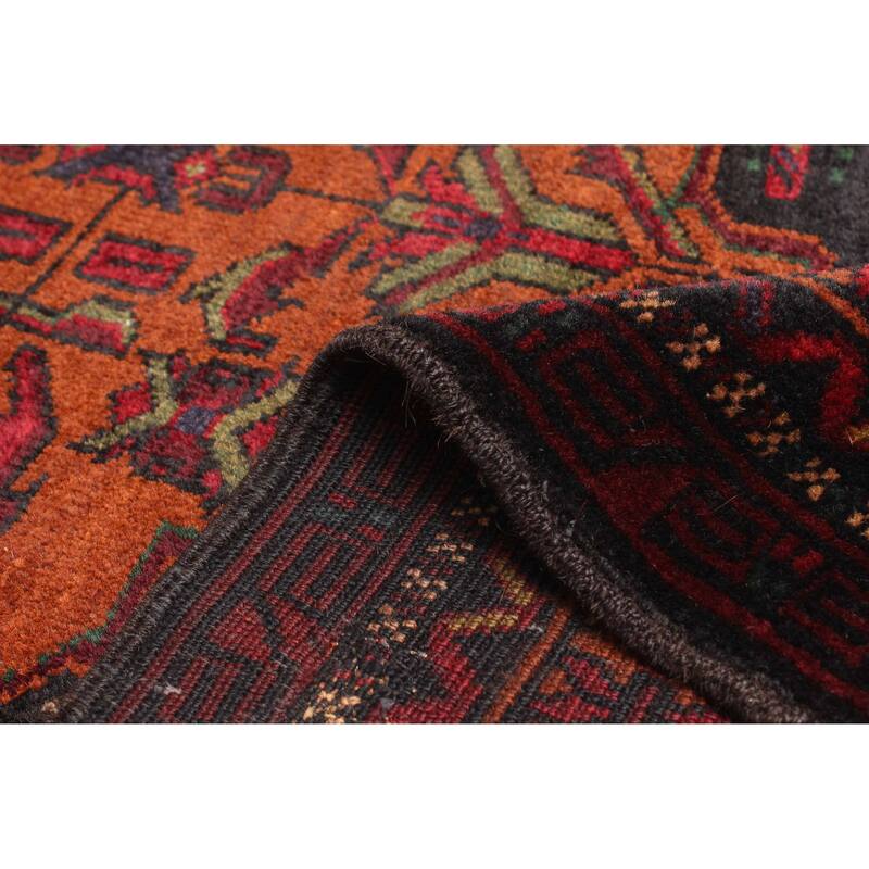 ECARPETGALLERY Hand-knotted Teimani Black Wool Rug - 2'10 x 4'0