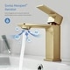 preview thumbnail 4 of 34, Lead-free Solid Brass Single Handle Bathroom Vanity Faucet with Hose