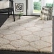 preview thumbnail 15 of 164, SAFAVIEH Hudson Shag Ogee Trellis 2-inch Thick Area Rug
