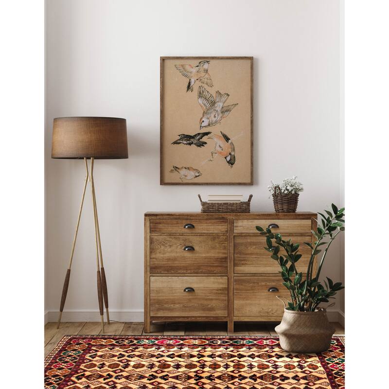 Teimani Beige Rug 4'1" x 6'3" - 4'1 x 6'3