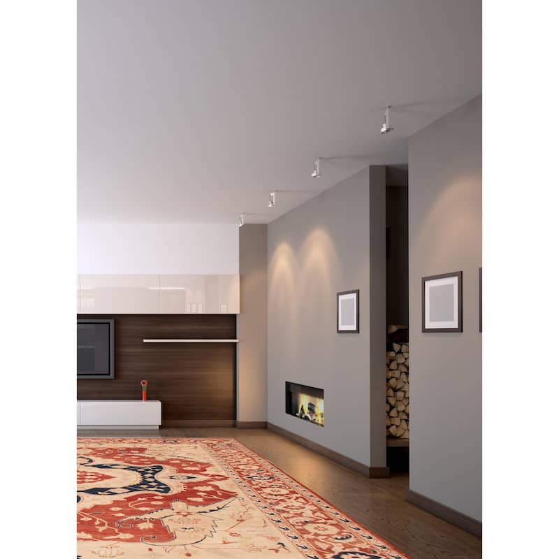 ECARPETGALLERY Hand-knotted Chobi Finest Copper Wool Rug - 9'8 x 13'7