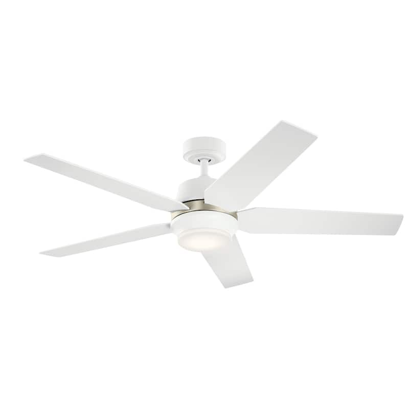 Kichler 300059 Maeve 52" 5 Blade Indoor LED Ceiling Fan - Matte White