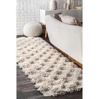 Nuloom Francene Diamond Trellis Shag Area Rug